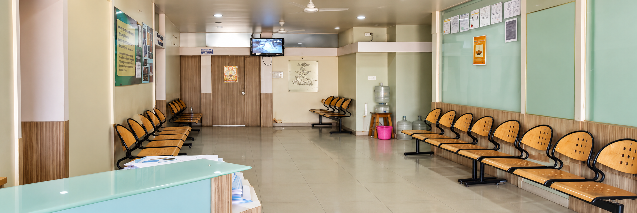 Hi-Tech Institute waiting room